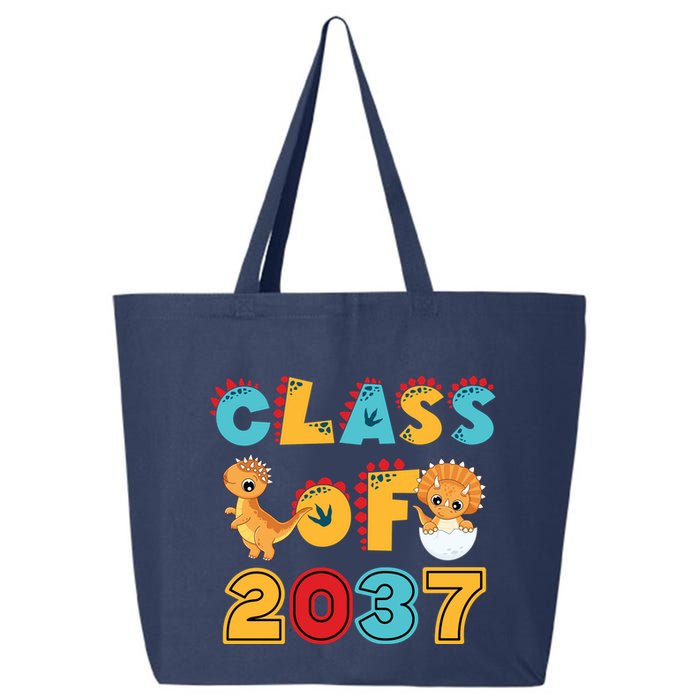 Class Of 2037 Grow With Me Kindergarten Graduation 25L Jumbo Tote