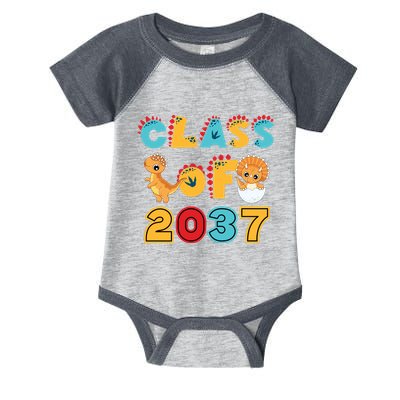 Class Of 2037 Grow With Me Kindergarten Graduation Infant Baby Jersey Bodysuit