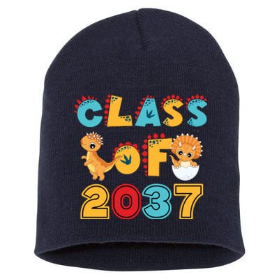 Class Of 2037 Grow With Me Kindergarten Graduation Short Acrylic Beanie