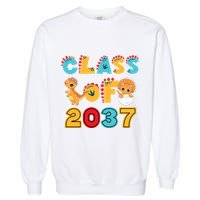 Class Of 2037 Grow With Me Kindergarten Graduation Garment-Dyed Sweatshirt