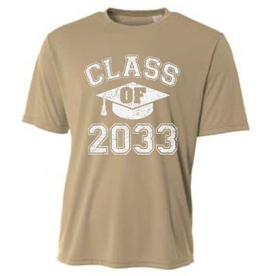 Class Of 2033 Grow With Me First Day Of Kindergarten Gift Cooling Performance Crew T-Shirt