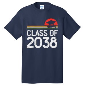 Class Of 2038 Grow With Me Kindergarten To Graduation Tall T-Shirt