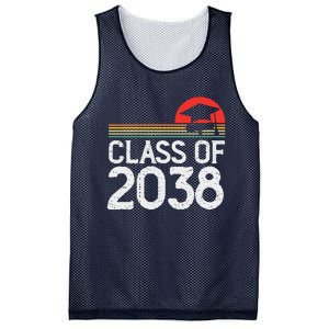 Class Of 2038 Grow With Me Kindergarten To Graduation Mesh Reversible Basketball Jersey Tank