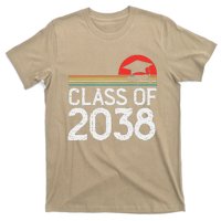 Class Of 2038 Grow With Me Kindergarten To Graduation T-Shirt