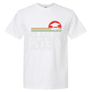 Class Of 2038 Grow With Me Kindergarten To Graduation Garment-Dyed Heavyweight T-Shirt