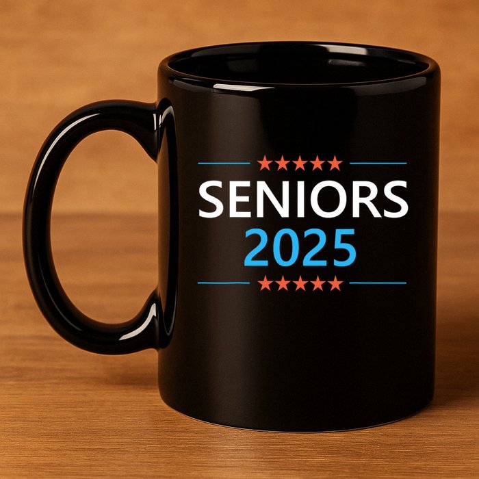 Class Of 2025 Senior Back To School Graduation 25 Graduate 11oz C Handle Ceramic Mug