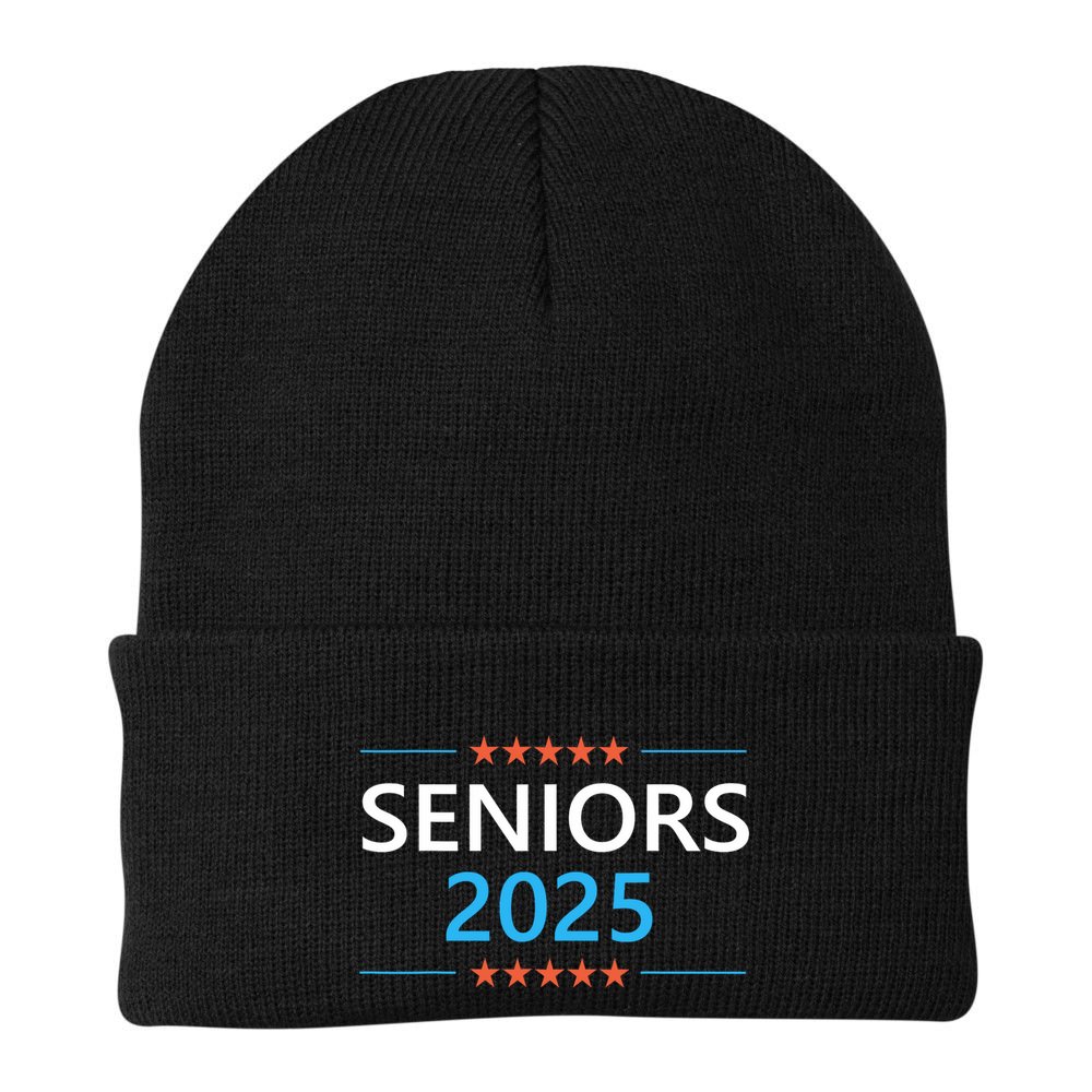Class Of 2025 Senior Back To School Graduation 25 Graduate Beanie