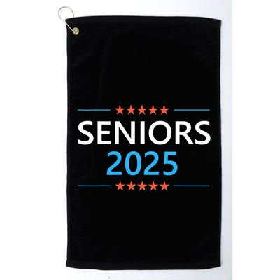 Class Of 2025 Senior Back To School Graduation 25 Graduate Golf Towel