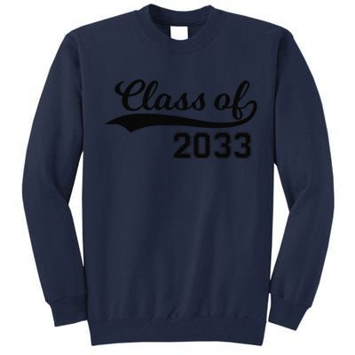 Class Of 2033 Grow With Me First Day Of School Tall Sweatshirt