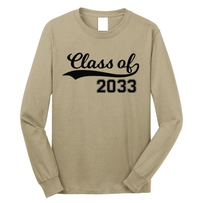 Class Of 2033 Grow With Me First Day Of School Long Sleeve Shirt