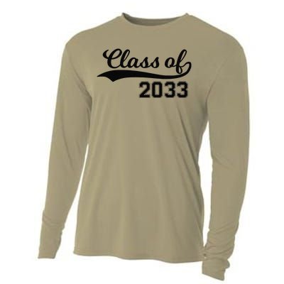 Class Of 2033 Grow With Me First Day Of School Cooling Performance Long Sleeve Crew