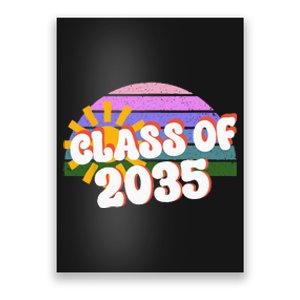 Class Of 2035 Back To School Rainbow Summer Sunshine Poster