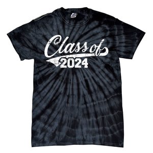 Class Of 2024 Happy 100th Day Of School Tie-Dye T-Shirt