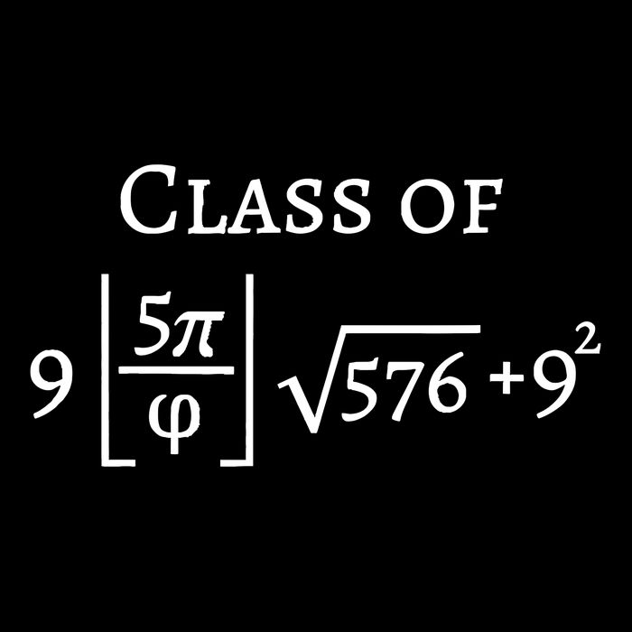 Class Of 2025 Funny Math Pi Freshman Graduation Gift Apron