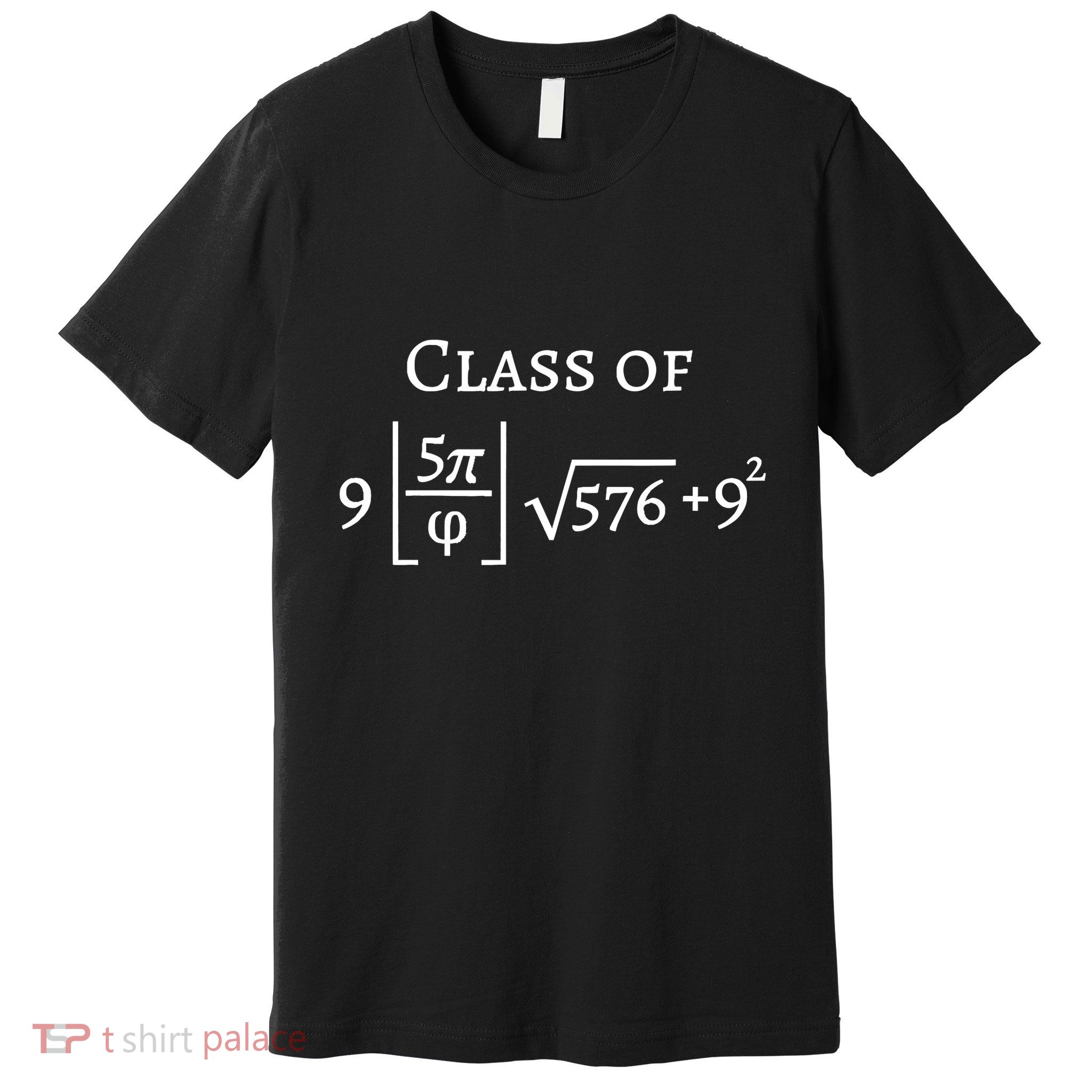 Class Of 2025 Funny Math Pi Freshman Graduation Gift Premium T-Shirt