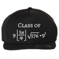 Class Of 2025 Funny Math Pi Freshman Graduation Gift Wool Snapback Cap