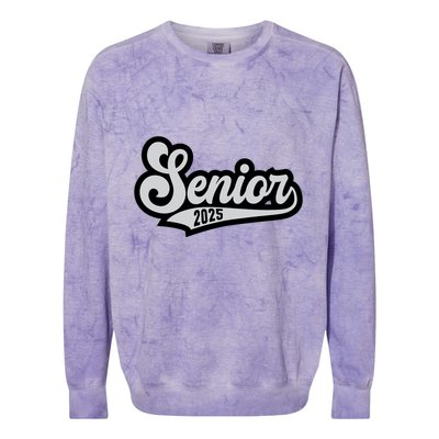 Class Of 2025 Kindergarten Graduation First Day Of School Colorblast Crewneck Sweatshirt