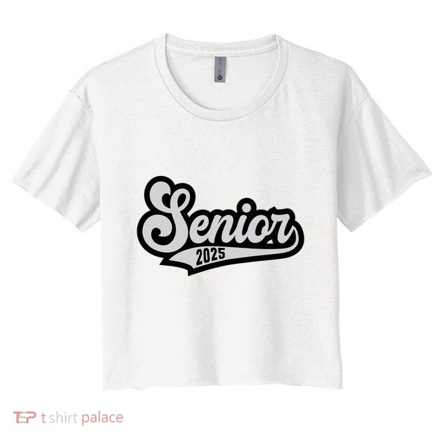 Class Of 2025 Kindergarten Graduation First Day Of School Crop Top