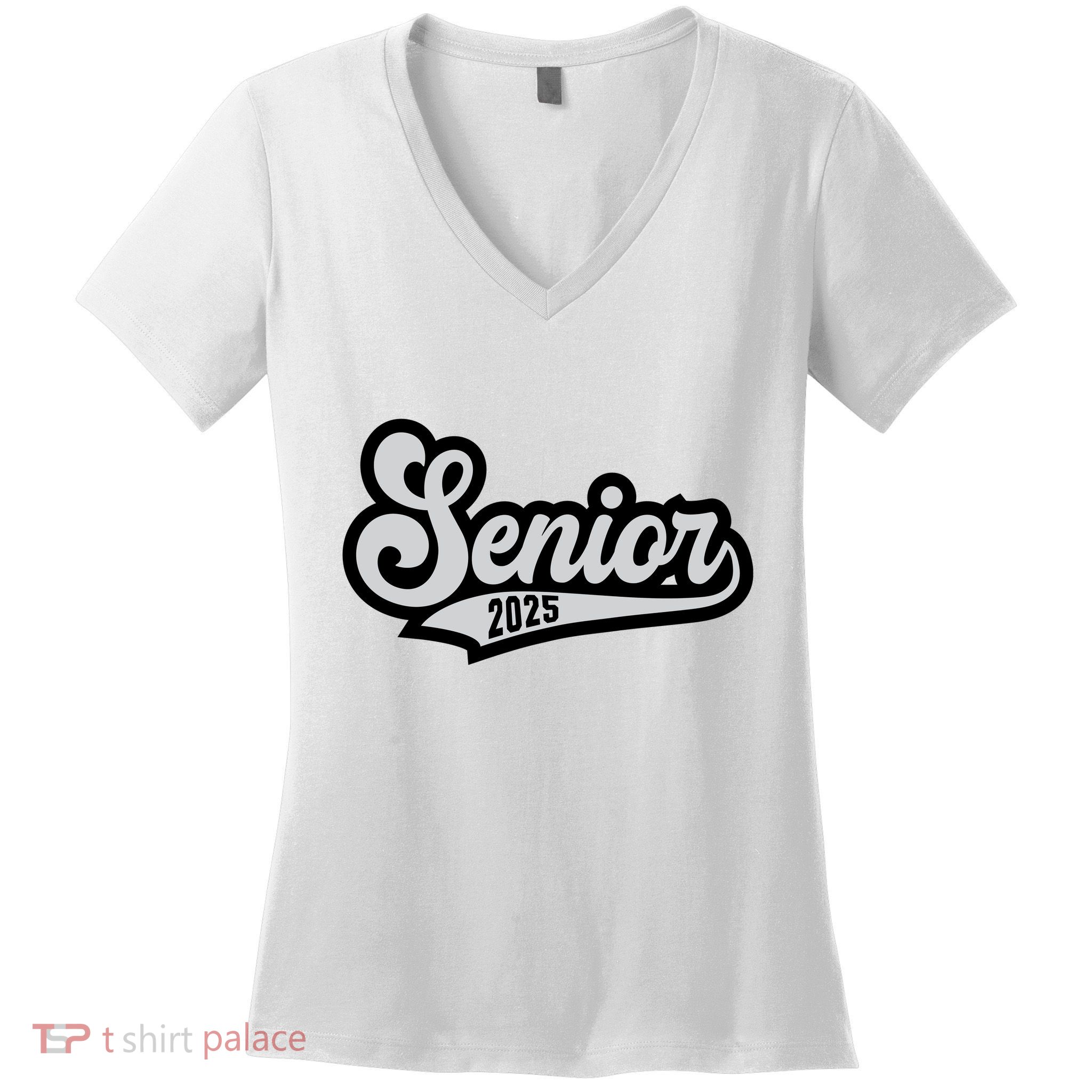 Class Of 2025 Kindergarten Graduation First Day Of School Women's V-Neck T-Shirt