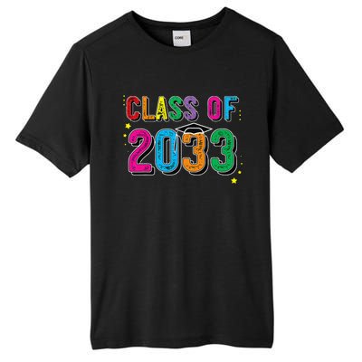 CLASS OF 2033 Grow With Me Funny First Day Of School Tall Fusion ChromaSoft Performance T-Shirt