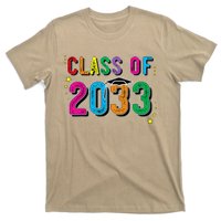 CLASS OF 2033 Grow With Me Funny First Day Of School T-Shirt