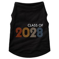 Class Of 2028 College University High School Future Graduate Doggie Tank