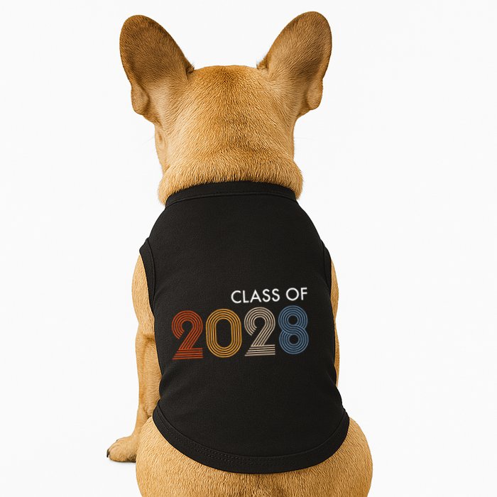 Class Of 2028 College University High School Future Graduate Doggie Tank