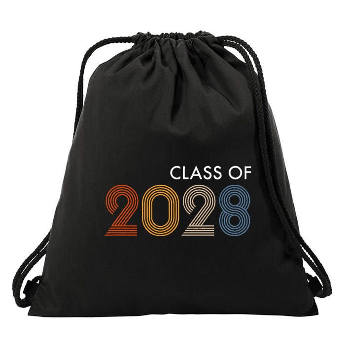 Class Of 2028 College University High School Future Graduate Drawstring Bag