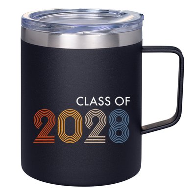 Class Of 2028 College University High School Future Graduate 12oz Stainless Steel Coffee Mug