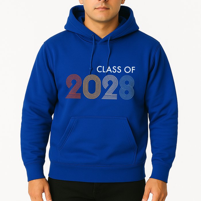 Class Of 2028 College University High School Future Graduate Hoodie