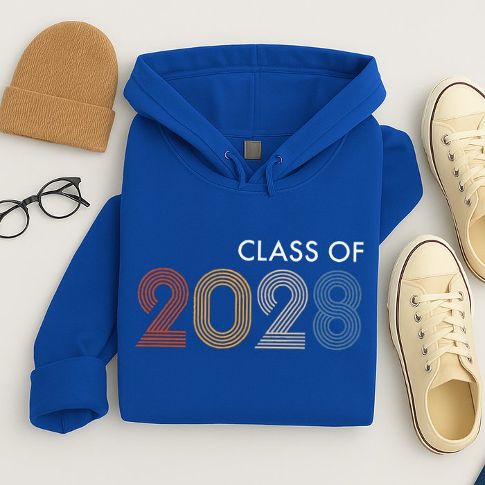 Class Of 2028 College University High School Future Graduate Hoodie