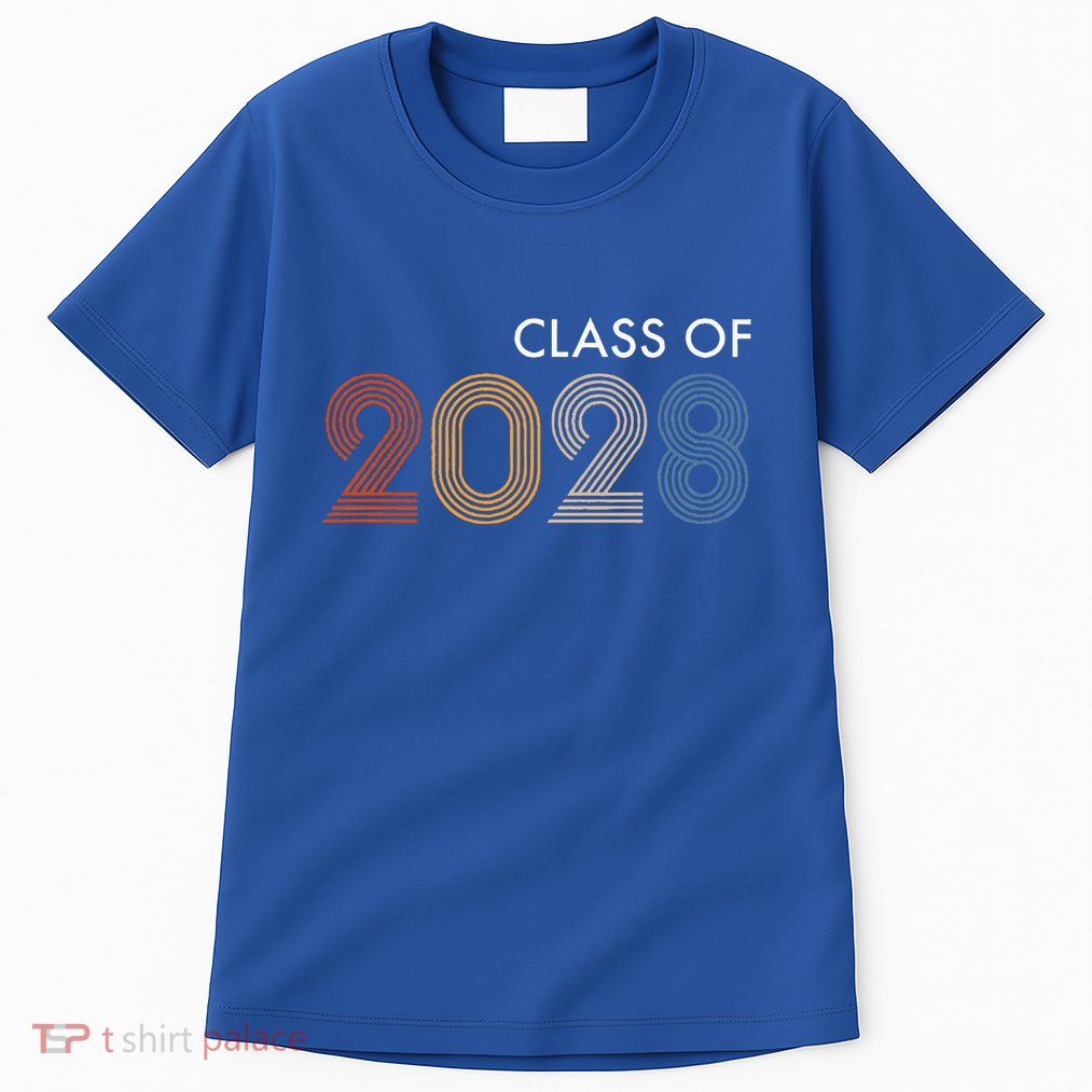 Class Of 2028 College University High School Future Graduate Tall T-Shirt