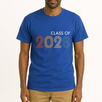 Class Of 2028 College University High School Future Graduate Tall T-Shirt