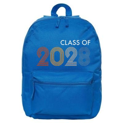 Class Of 2028 College University High School Future Graduate 16 in Basic Backpack