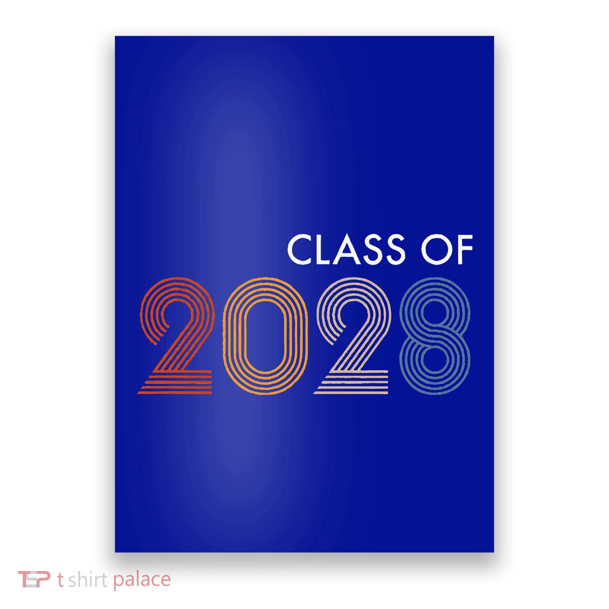 Class Of 2028 College University High School Future Graduate Poster