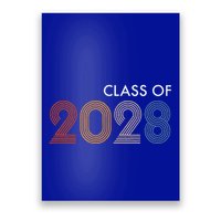 Class Of 2028 College University High School Future Graduate Poster
