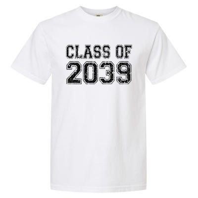 Class Of 2039 Grow With Me Graduation Vintage Garment-Dyed Heavyweight T-Shirt