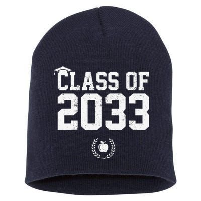 Class Of 2033 Grow With Me Graduation First Day Of School Cute Short Acrylic Beanie