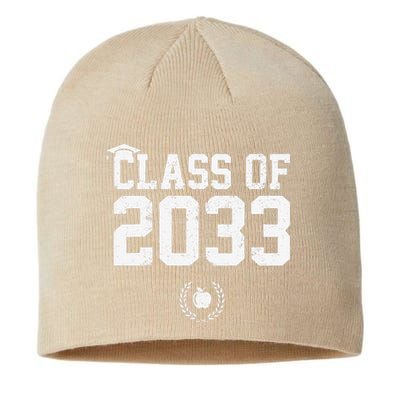 Class Of 2033 Grow With Me Graduation First Day Of School Cute Sustainable Beanie