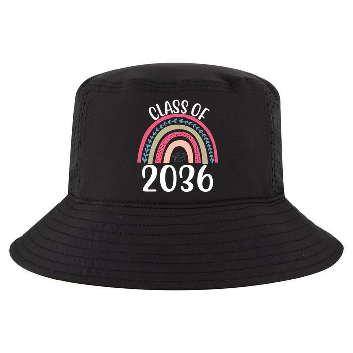 Class Of 2036 Rainbow Graduation Cool Comfort Performance Bucket Hat