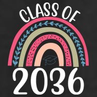 Class Of 2036 Rainbow Graduation Cool Comfort Performance Bucket Hat