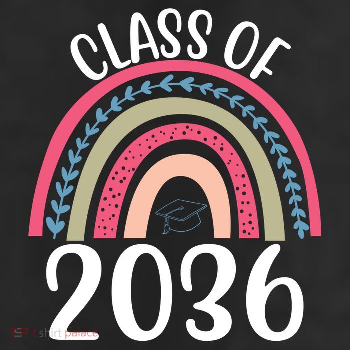 Class Of 2036 Rainbow Graduation 11oz C Handle Ceramic Mug