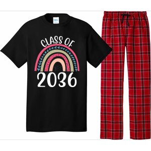 Class Of 2036 Rainbow Graduation Pajama Set