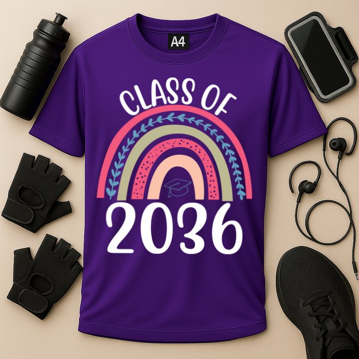 Class Of 2036 Rainbow Graduation Performance Shirt