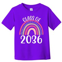 Class Of 2036 Rainbow Graduation Toddler T-Shirt