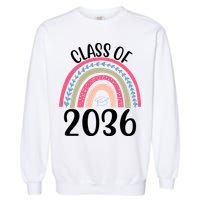 Class Of 2036 Rainbow Graduation Garment-Dyed Sweatshirt