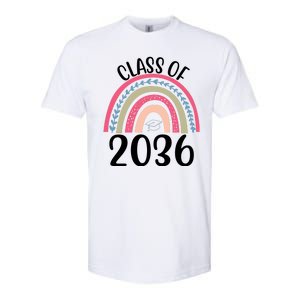 Class Of 2036 Rainbow Graduation Softstyle CVC T-Shirt