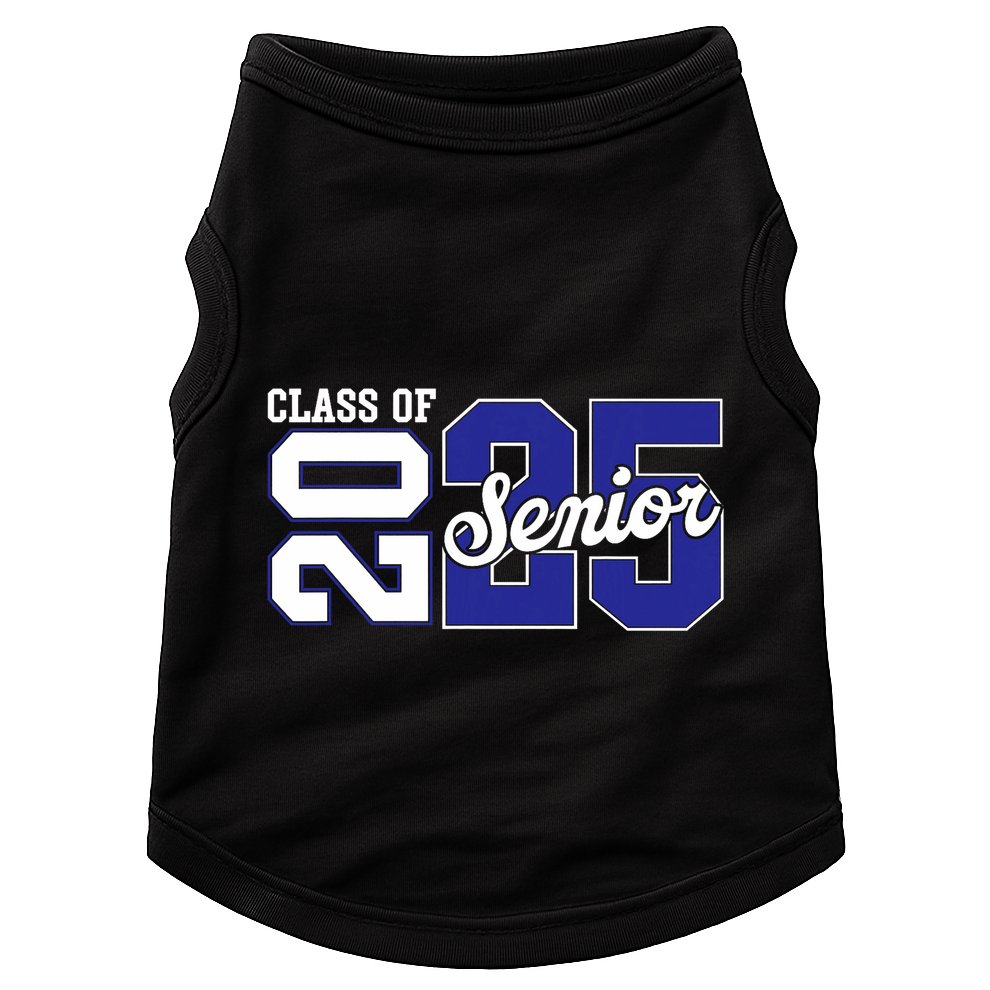 Class Of 2025 Senior 2025 Back To School 2025 Graduation 25 Doggie Tank
