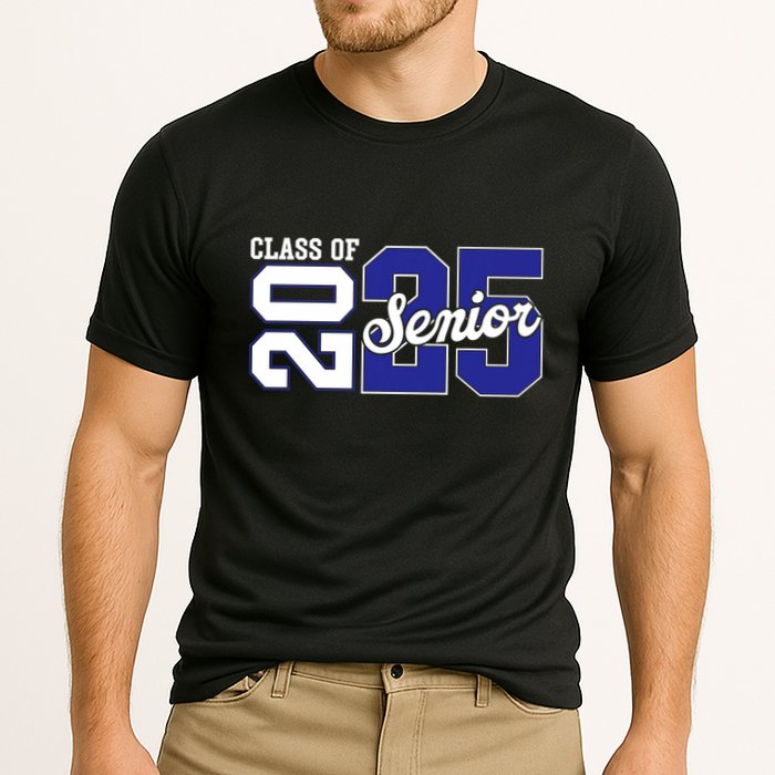 Class Of 2025 Senior 2025 Back To School 2025 Graduation 25 Cooling Performance Crew T-Shirt