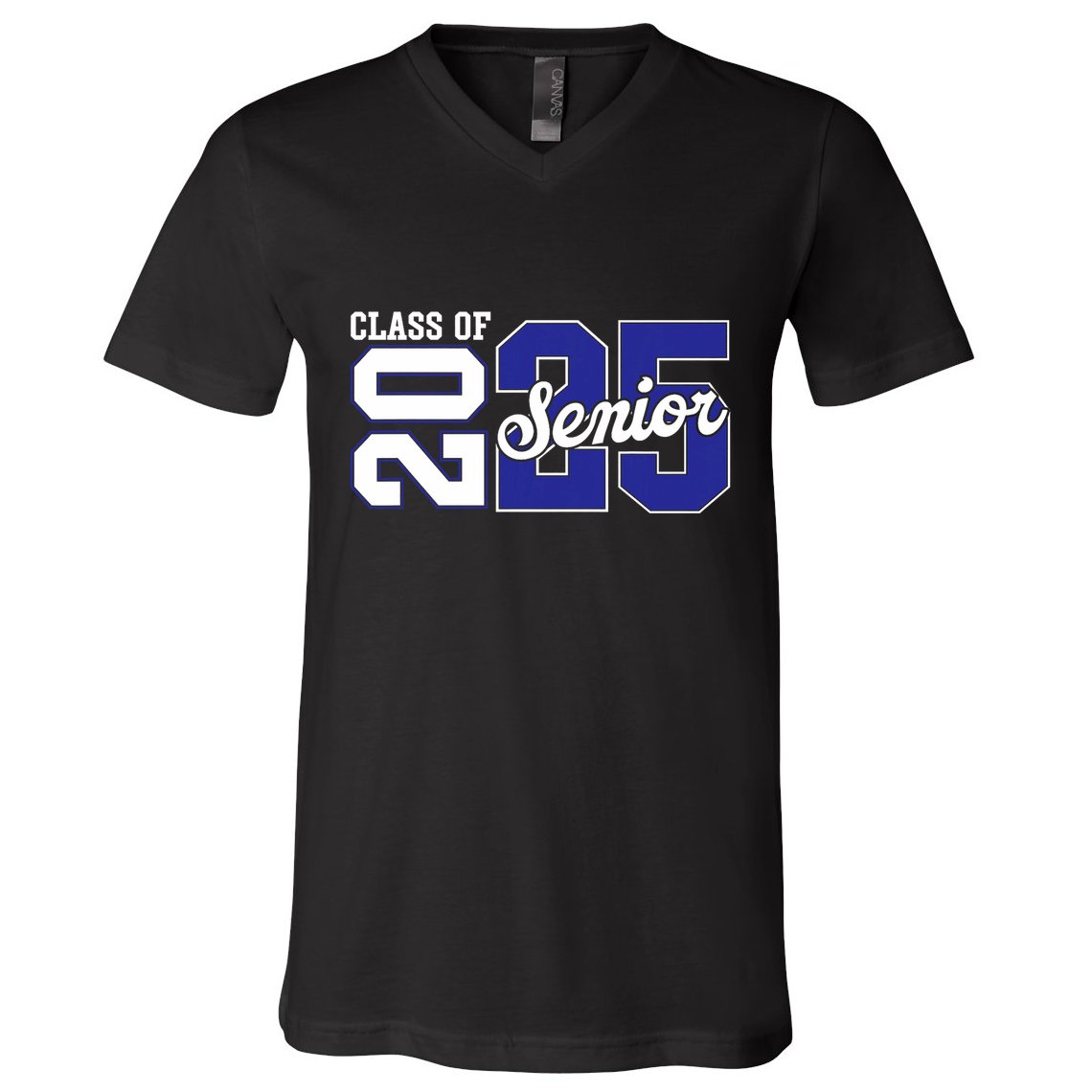 Class Of 2025 Senior 2025 Back To School 2025 Graduation 25 V-Neck T-Shirt